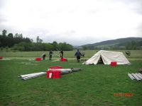 Kreiszeltlager Jugendfeuerwehr 2007 Aufbau 07